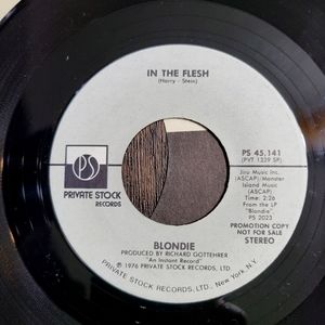 In The Flesh by Blondie 45 RPM excellent condition 🎶 🎵